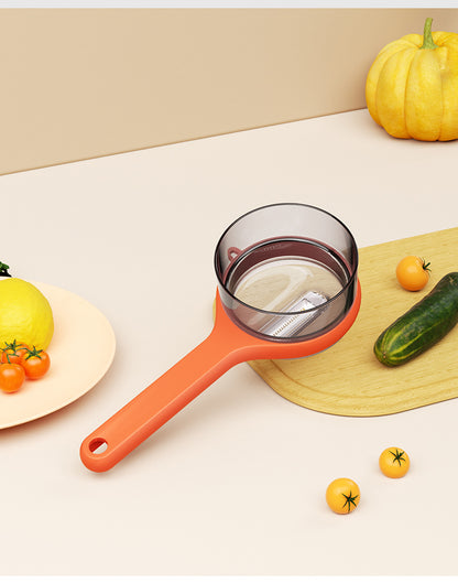 Manual Peeler and Chopper with Storage Container