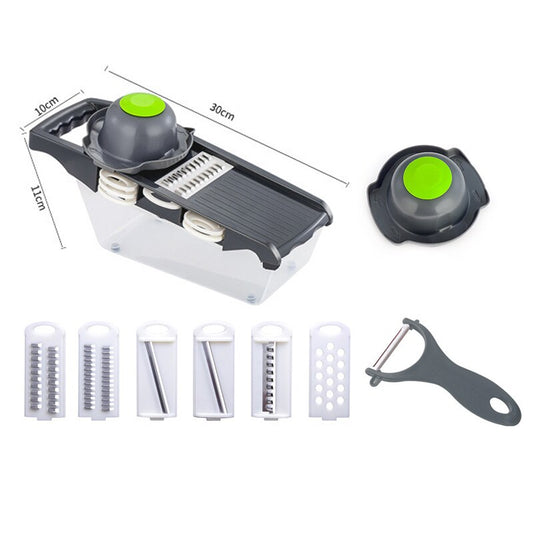 6-Blade Steel Vegetable Chopper