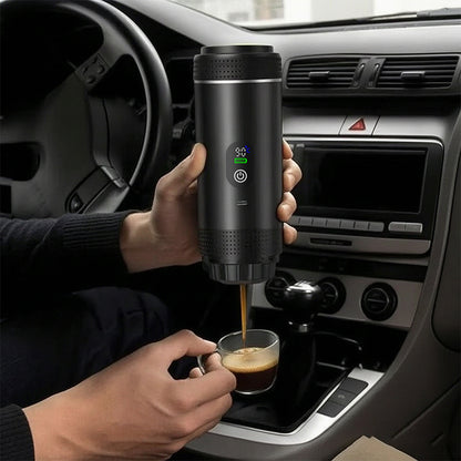 Portable Espresso Machine with Digital Display
